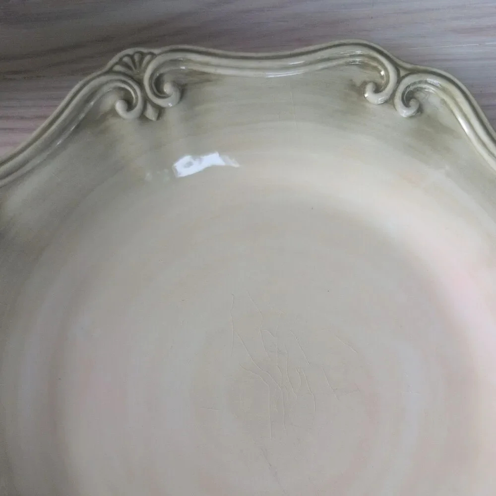 Lenox Dinner Plate Green Colore Verde VERDE 9” Italy